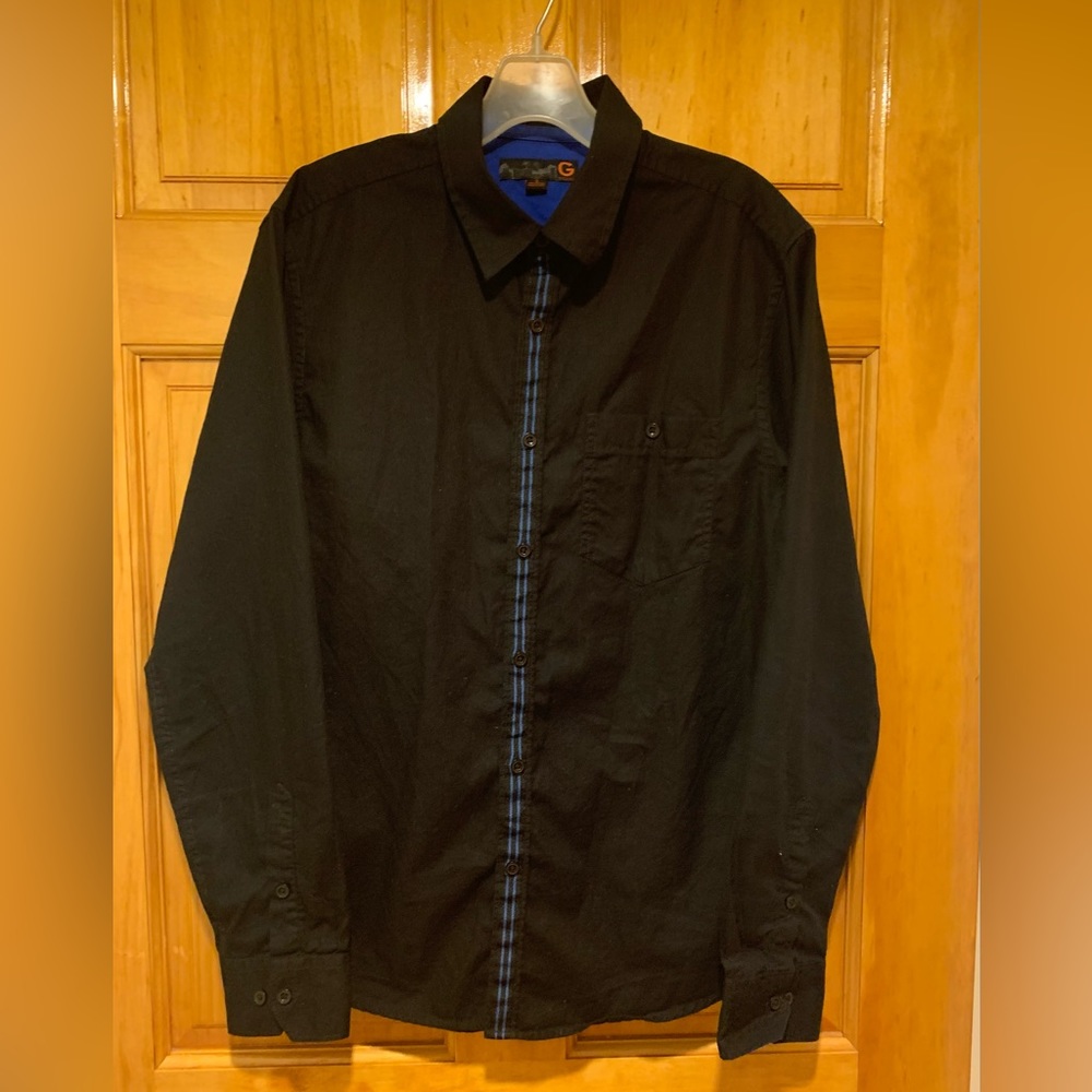 G- By Guess Men Dress Shirt Size SMALL